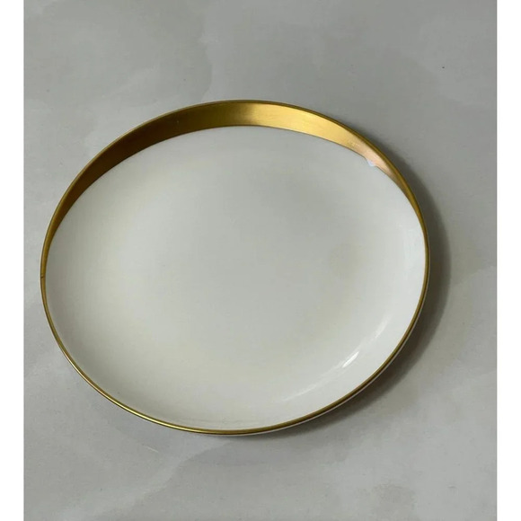 Pickard China Jubilee Bread and Butter Plate Hand Decorated Crescent White 6 1/4 - Picture 1 of 8